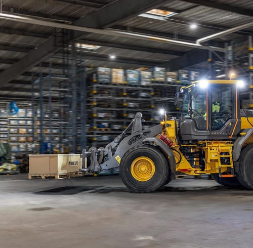 Swecon presenterar nya Volvo L90 Electric