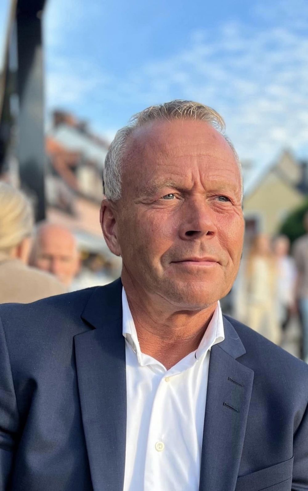 Conny Bohlin, vd för Nordic Sport & Events som arrangerar Gotland Grand National 2.0 i Hejdeby utanför Visby.
