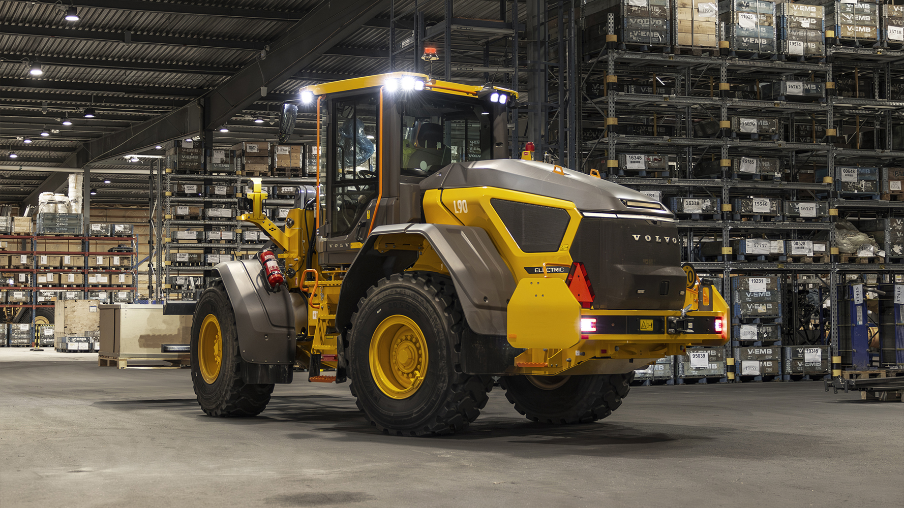 Volvo L90 Electric - eldriven hjullastare
