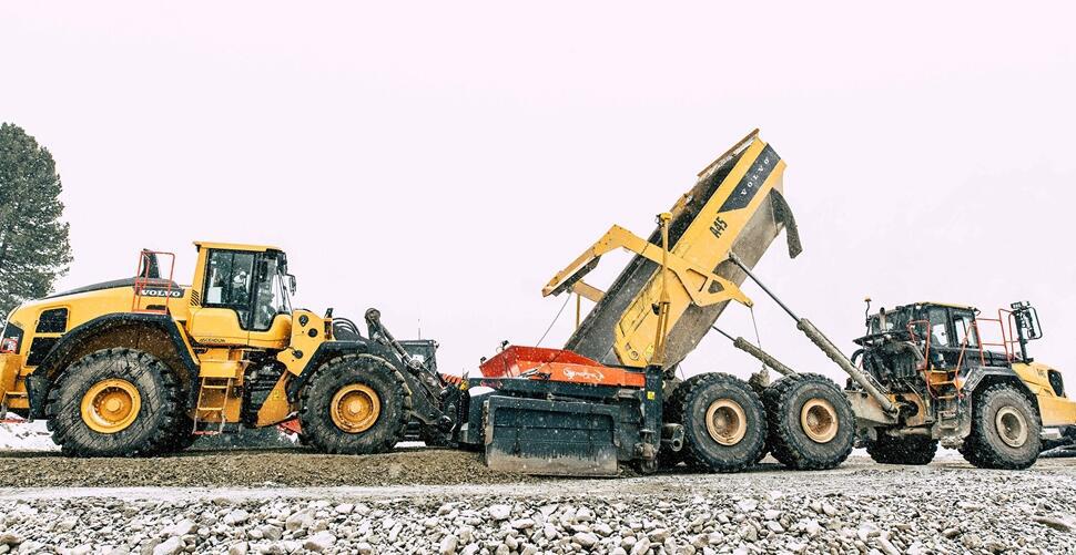 Volvo dumprar A45 i K&uuml;tai, &Ouml;sterrike