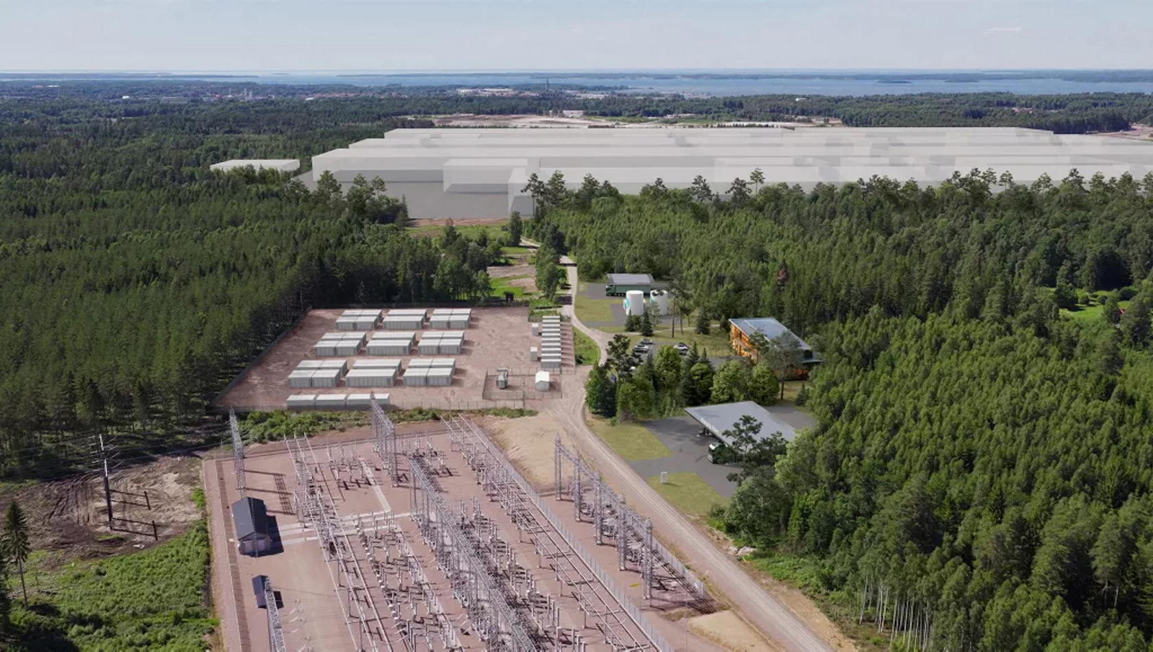 Volvo energipark i Mariestad - tas i drift 2027