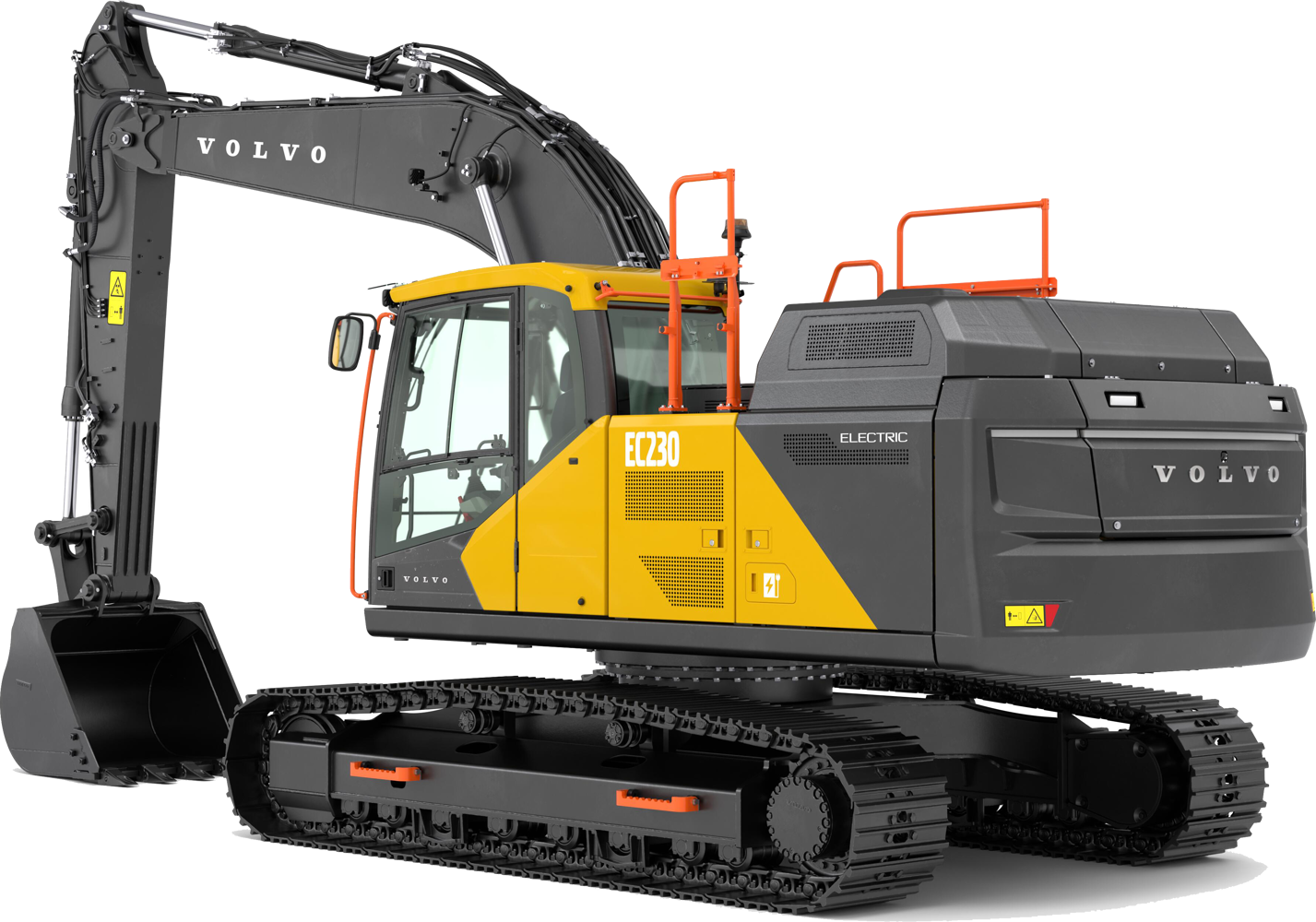 Volvo EC230 Electric - bandburen gr&auml;vmaskin p&aring; maskinvisning