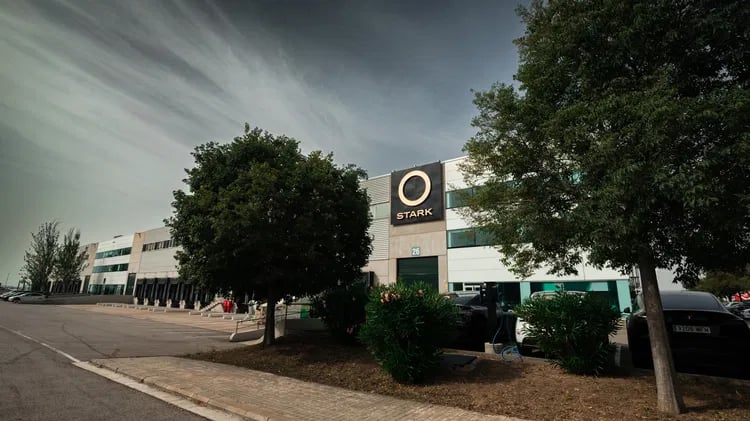 Stark Futures huvudkontor och produktionsanl&auml;ggning i Barcelona