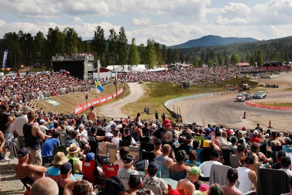Höljes rallycross-VM - Finnskoga MK Motorstadion