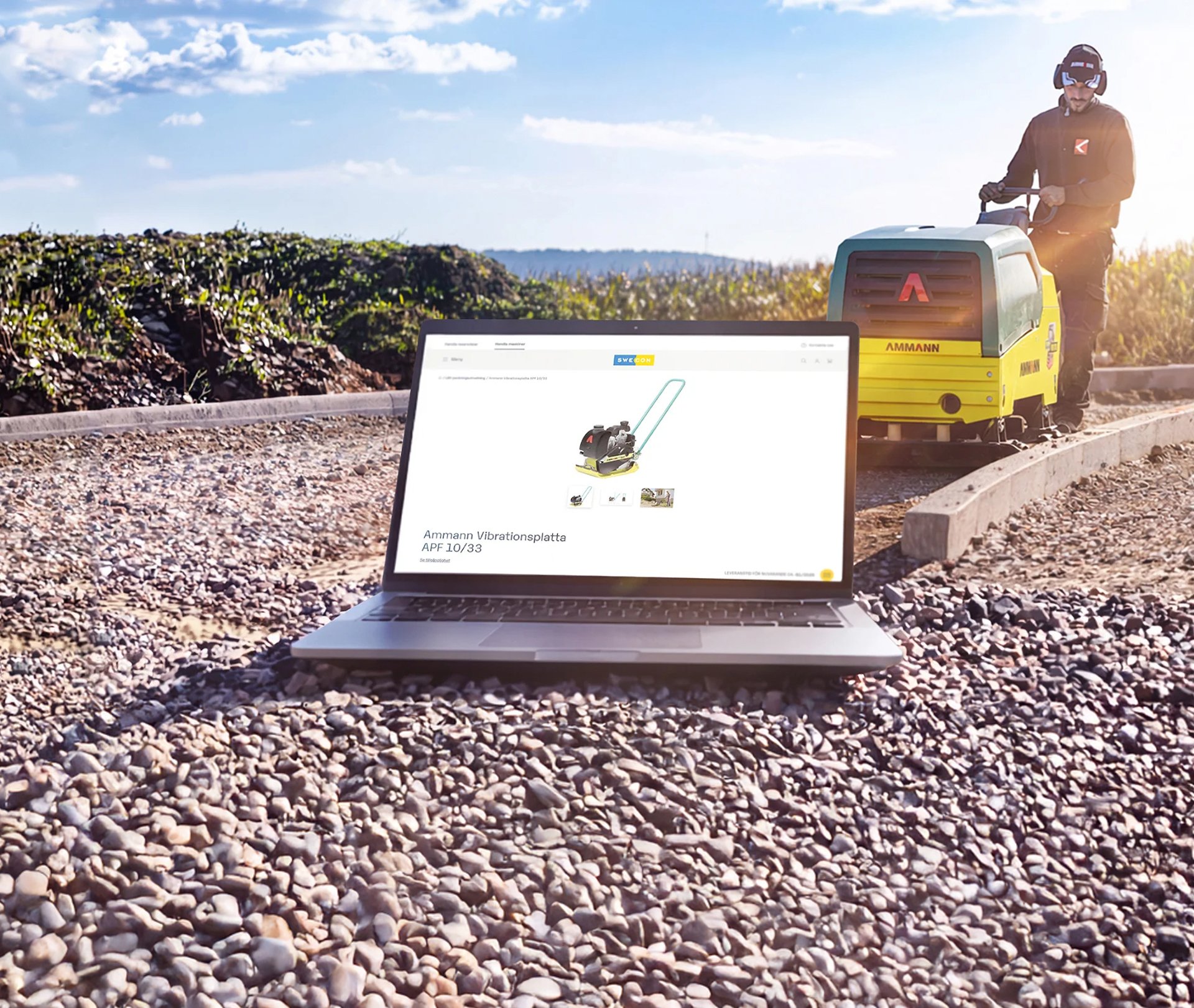 Nu lanseras Ammann i vår e-handel