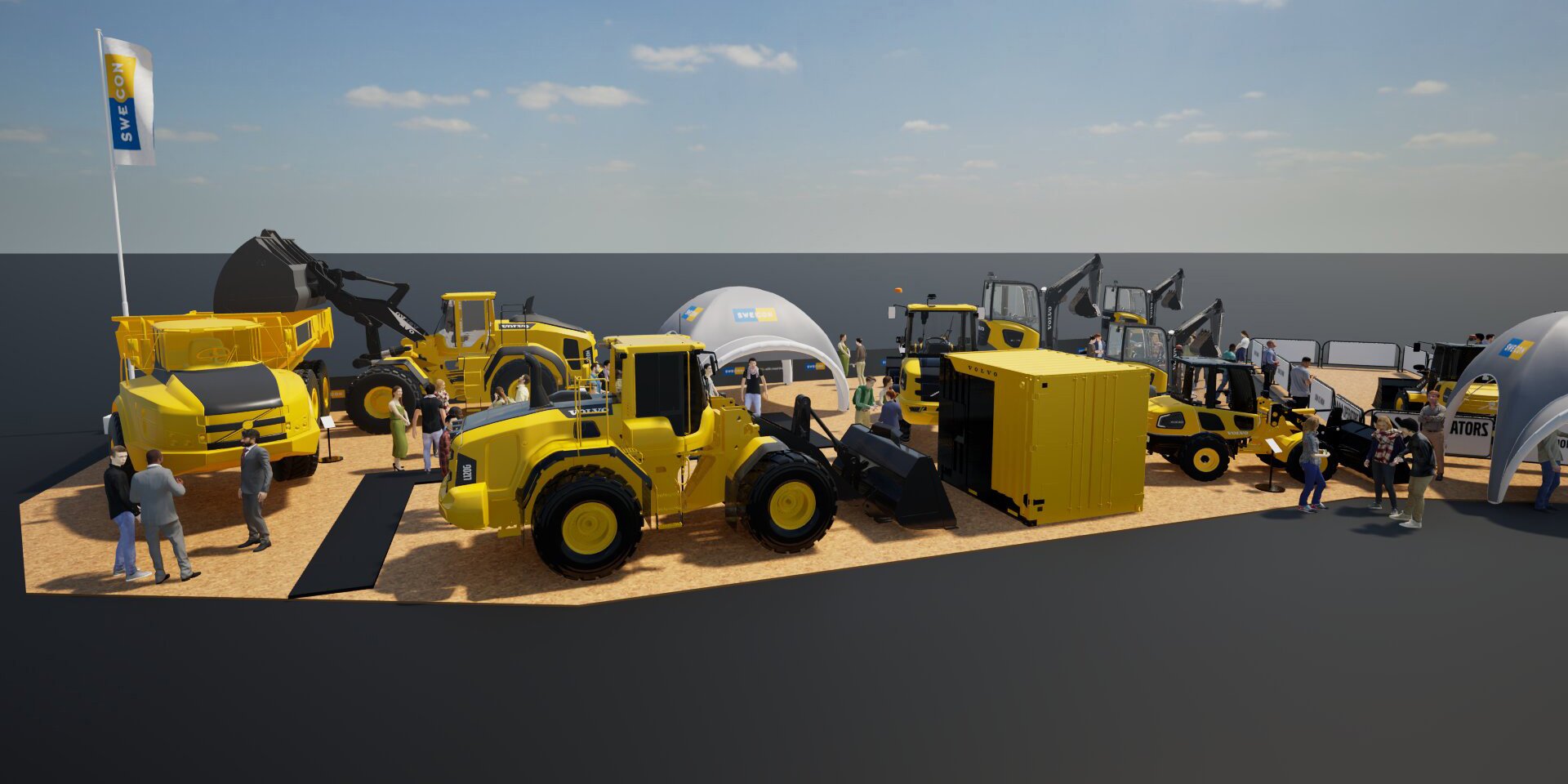 Swecon på Svenska Maskinmässan