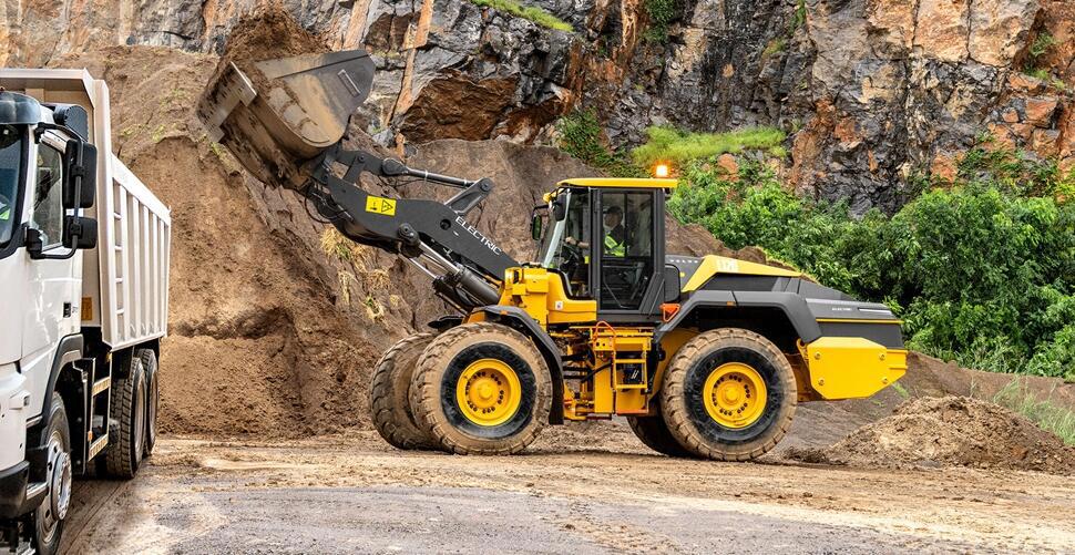 Volvo L120 Electric - elektrisk hjullastare