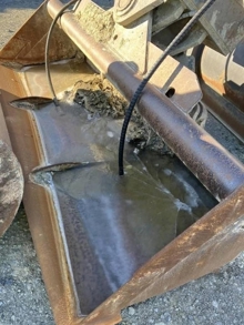 Reschke Hydr. Grabenräumlöffel 2.200mm 680ltr. S70