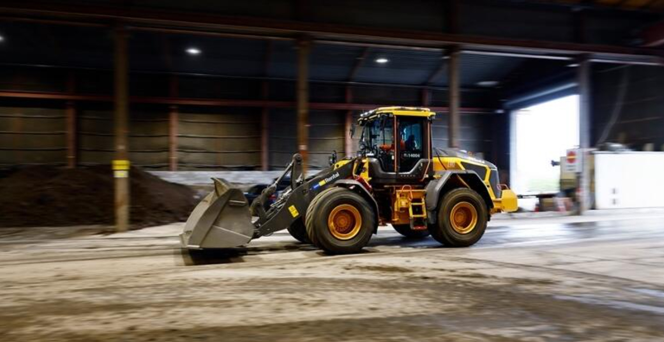 Volvo L90 Electric - eldriven hjullastare hos Ragn-Sells