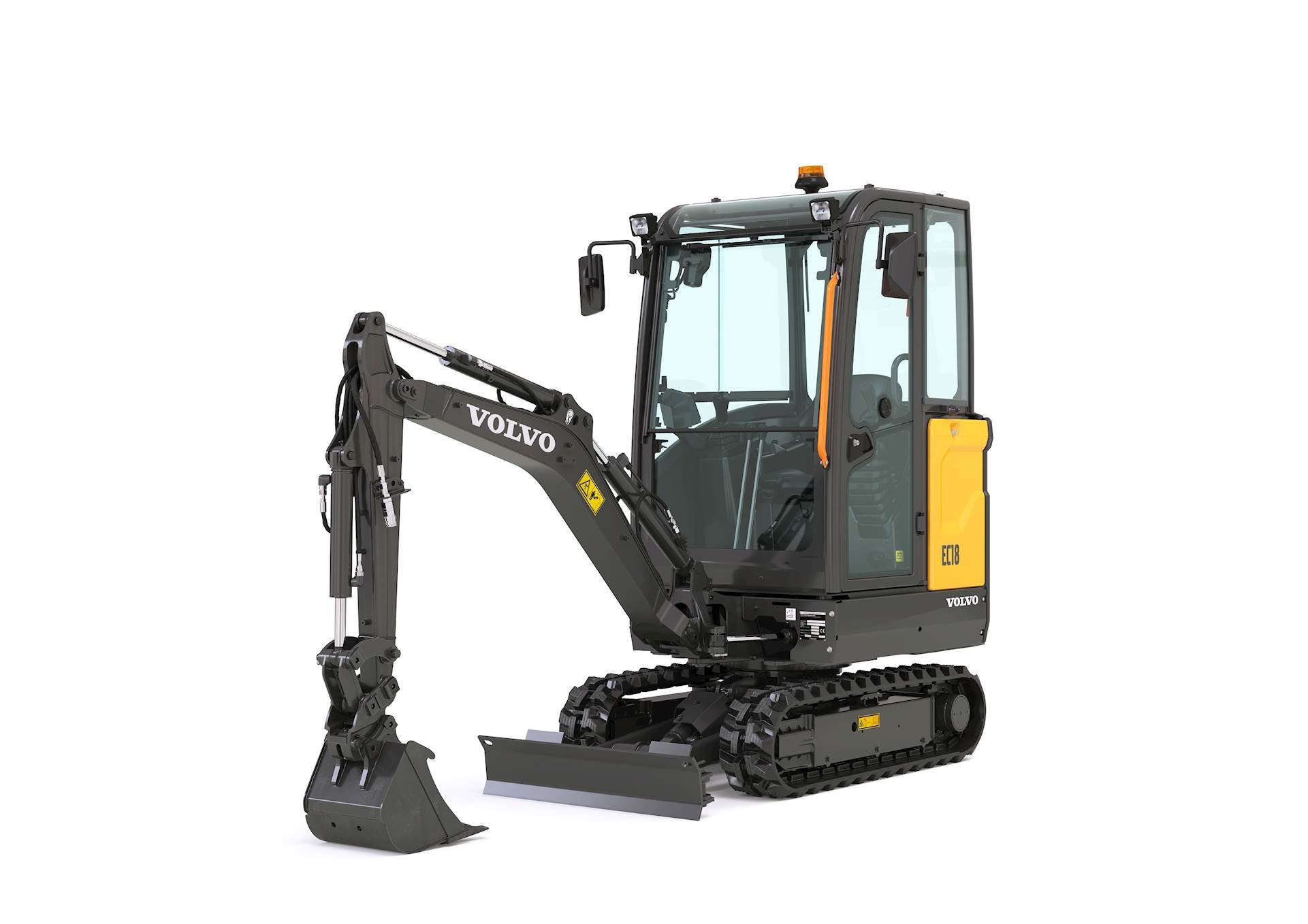 Volvo EC18E Electric compact excavator