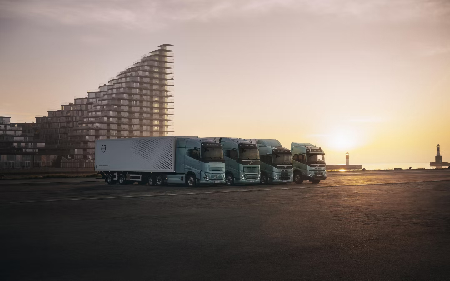Volvo Trucks program av elektriska lastbilar