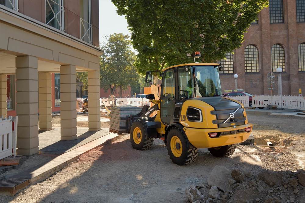 Volvo L20 Electric - eldriven hjullastare