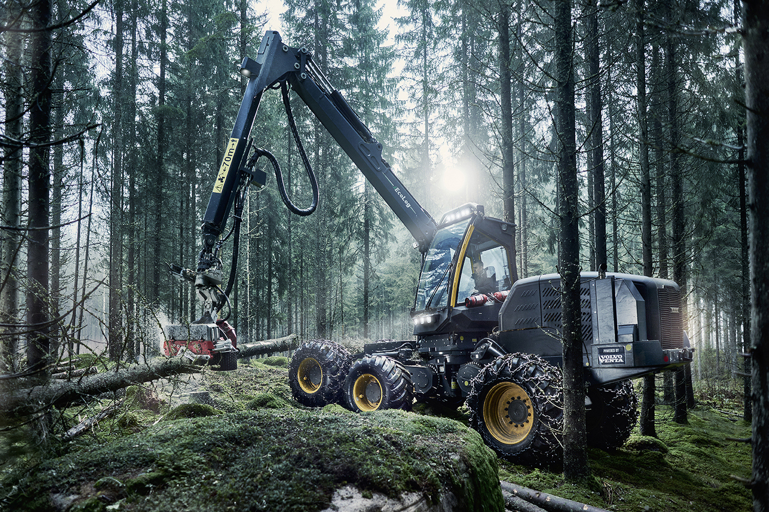 Volvo Penta in forestry - Swedish Forestry Expo