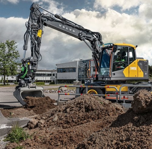 Nu är Volvo EWR150 Electric här med 100 % eldrift