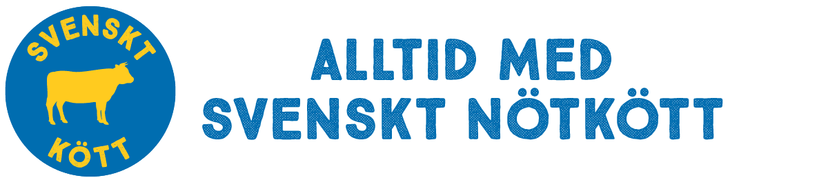 Alltid med svenskt nötkött