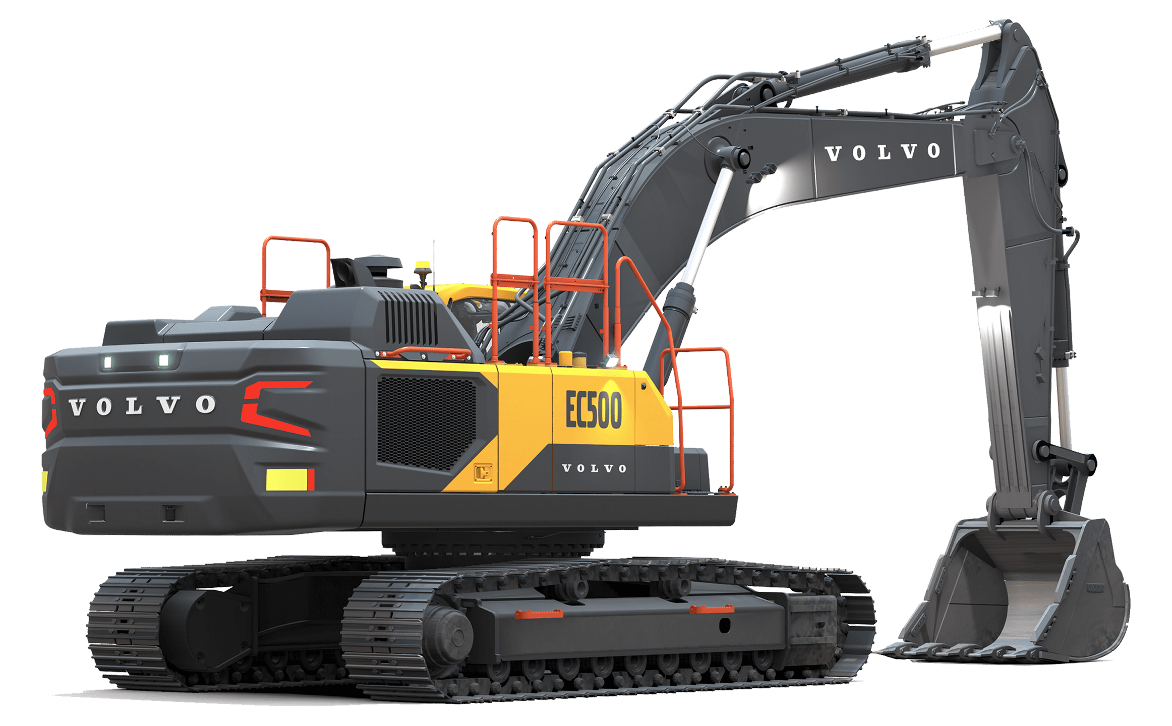 Volvo EC500 - förseriemodell av grävmaskin