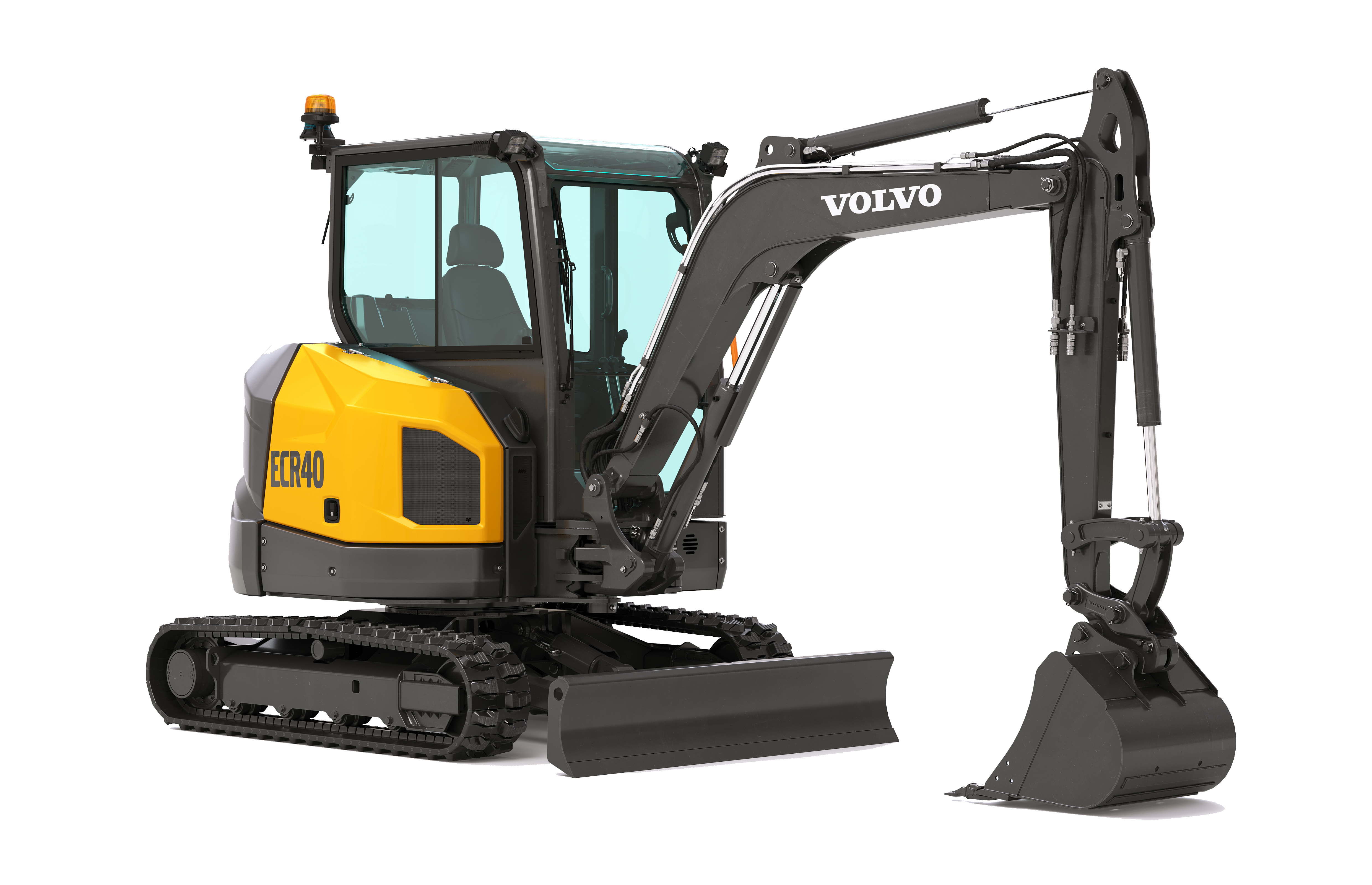 Volvo EC40 minigrävare - grävmaskin från Swecon