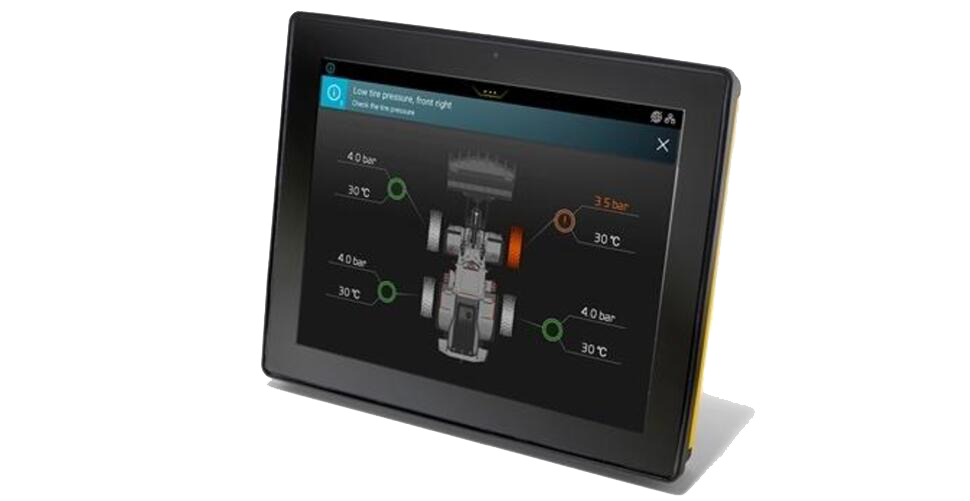 Tire Pressure Monitoring System - däcktrycksövervakning från Volvo CE