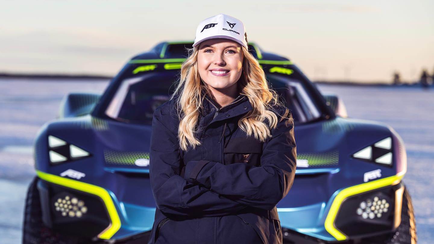 Klara Andersson i ABT CUPRA XE i Extreme E