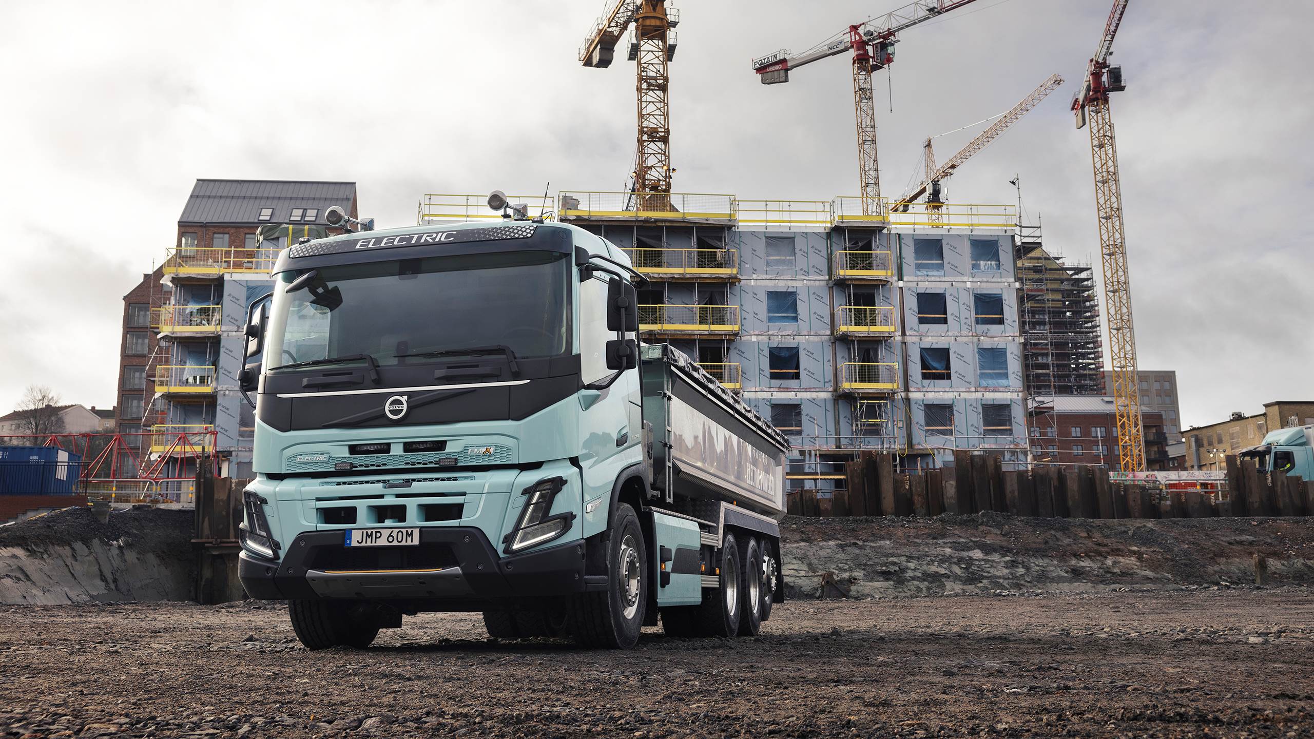 Volvo FMX Electric - elektrisk lastbil för anläggningsbranschen