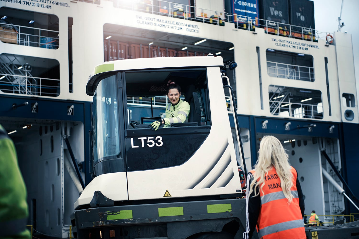 G&ouml;teborgs RoRo-terminal har n&aring;tt en miljon driftstimmar p&aring; HVO