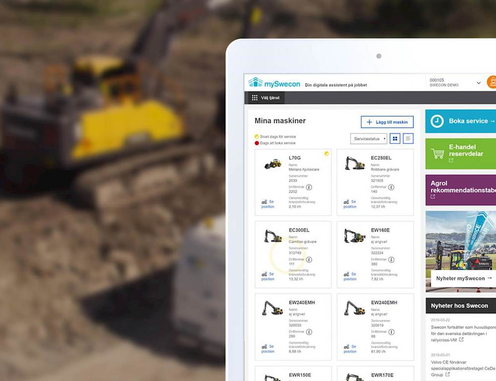 mySwecon - din digitala assistent på jobbet